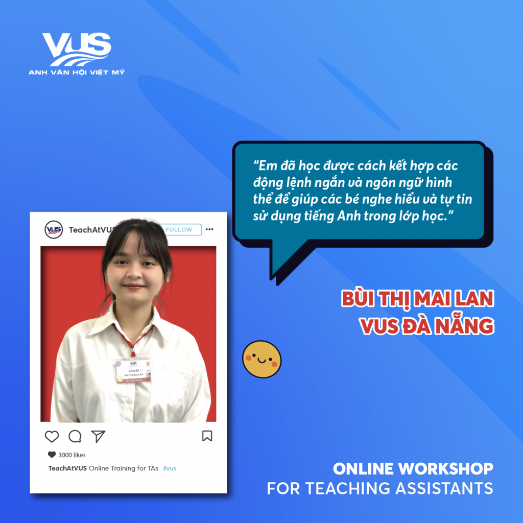 Trợ giảng VUS, Bùi Thị Mai Lan - Cơ sở Đà Nẵng