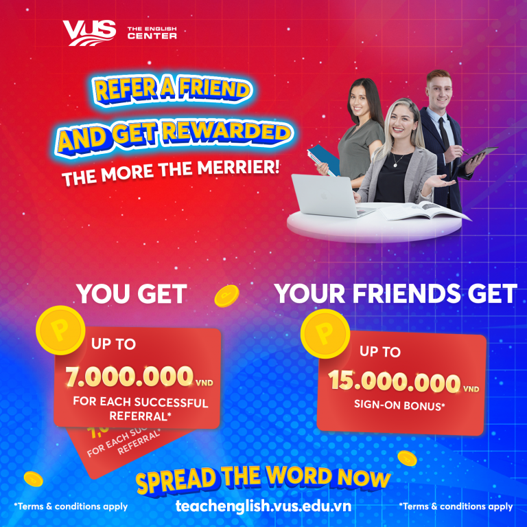 VUS REFER A FRIEND AND GET REWARDED VUS