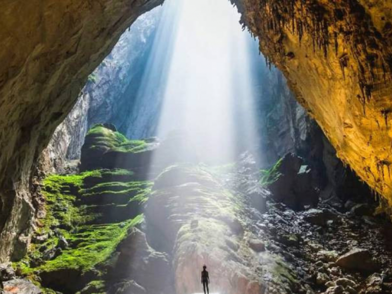 Son doong cake in Quang Binh Province (Central region of Vietnam)