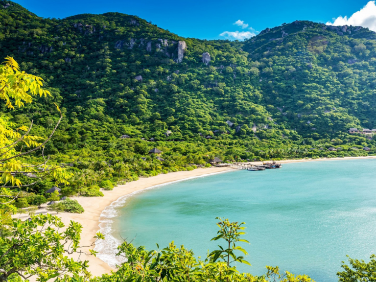 Ninh Van Bay in Nha Trang city (Southern Vietnam)