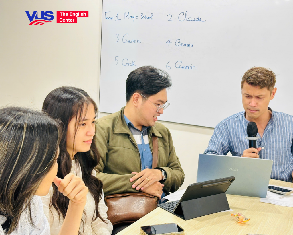 VUS WORKSHOP: INTEGRATING AI INTO TEACHING AND LEARNING IELTS