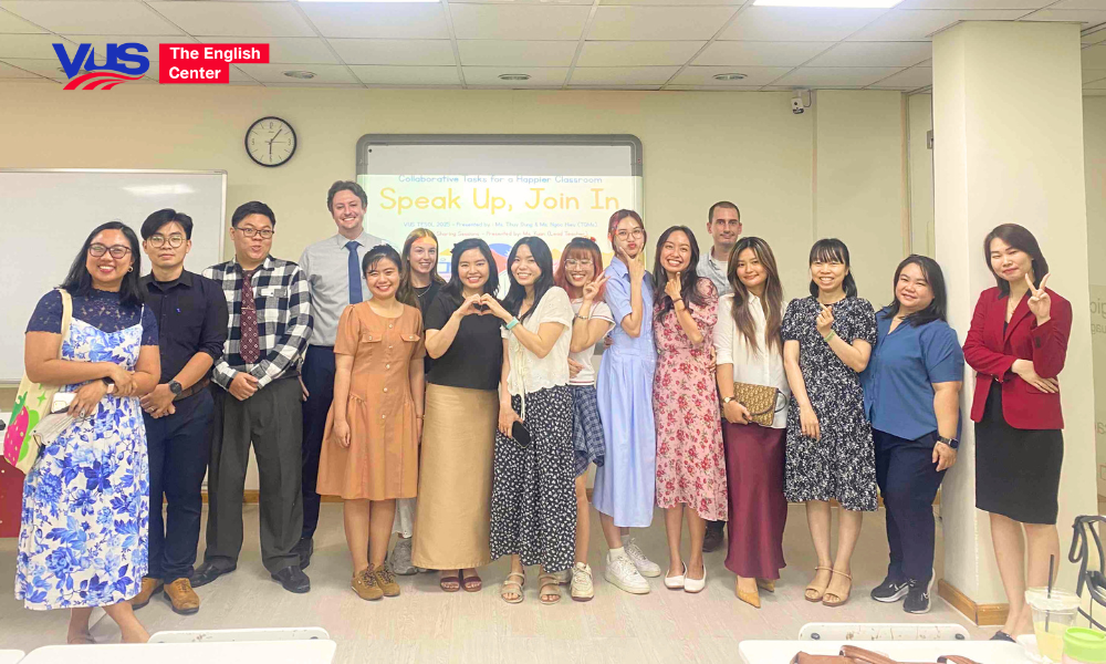 “Speak Up, Join In - Collaborative Tasks for a Happier Classroom” workshop