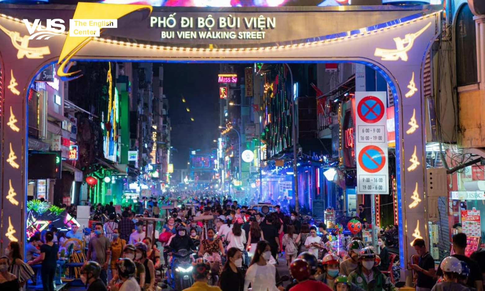 Bùi Viện in Ho Chi Minh city