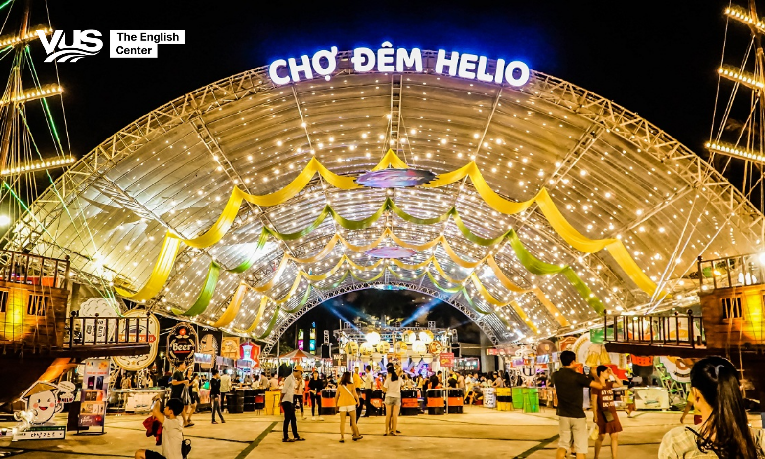 Night markets in Da Nang