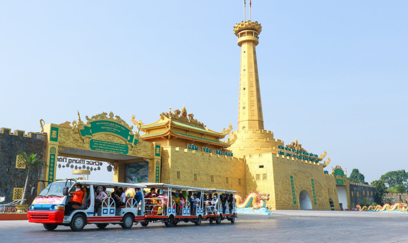 Dai Nam amusement park in Binh Duong