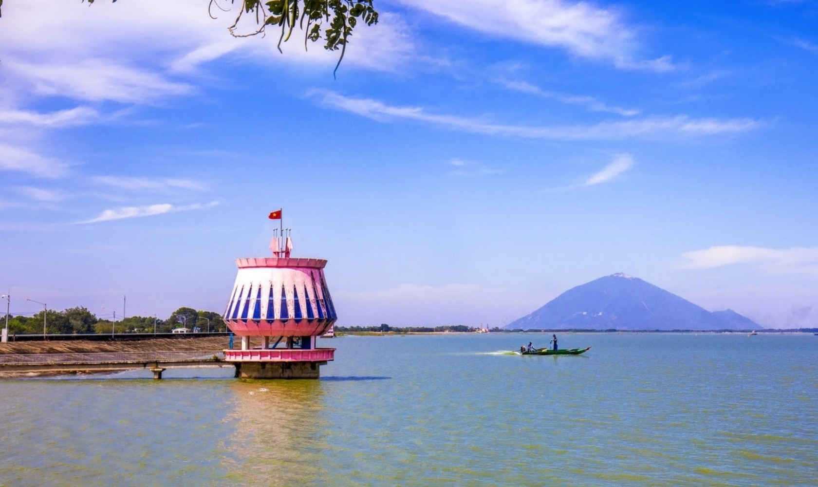 Dau Tieng lake in Binh Duong