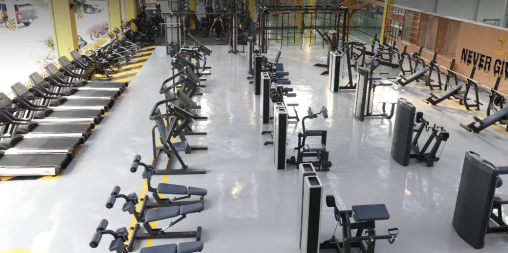 Local gym in Tay Ninh
