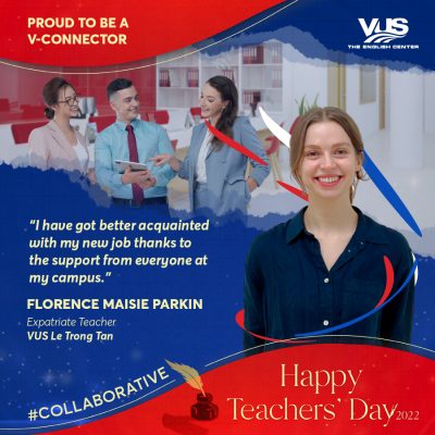 VUS Expatriate Teacher, Florence Maisie Parkin - VUS Le Trong Tan